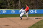 Baseball vs Clark  Wheaton College Baseball vs Clark University. - Photo By: KEITH NORDSTROM : Wheaton, baseball